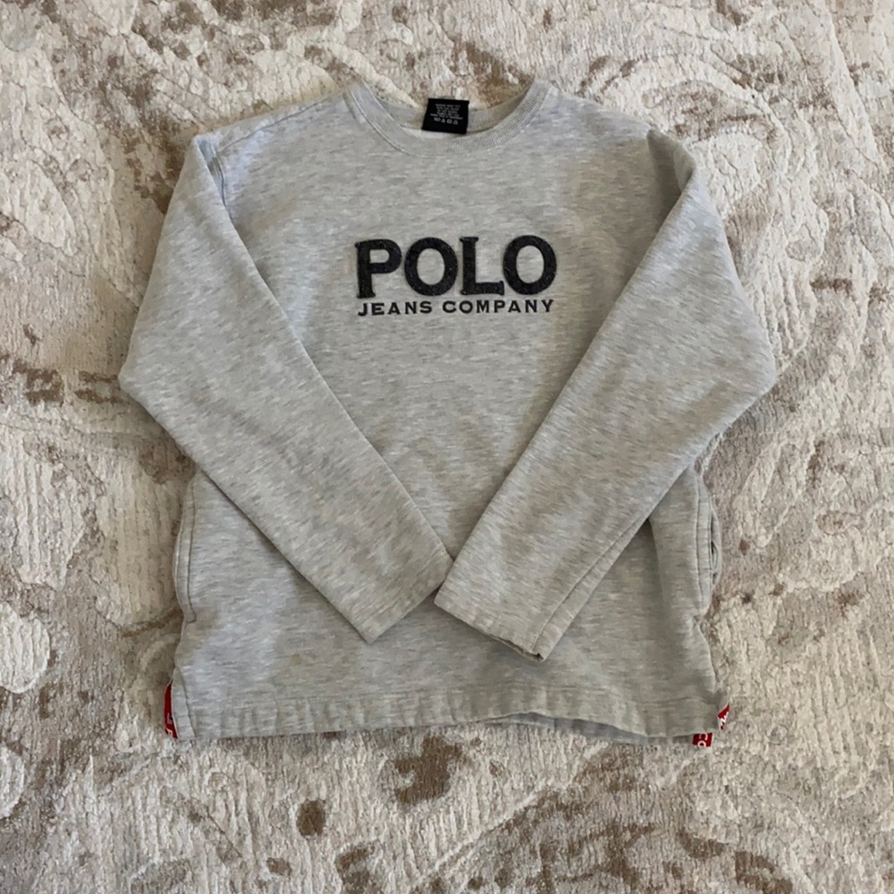POLO Jeans Crewneck with pockets!